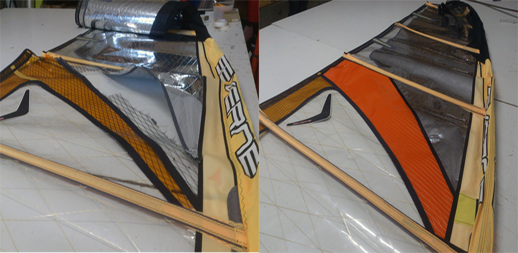 Reparatur Kite Windsurf Board Vorzelt Planen Persenning